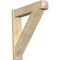 Ekena Millwork Traditional Craftsman Rough Sawn Outlooker, Douglas Fir, 8"W x 40"D x 40"H OUT08X40X40TRA04RDF - alternate 1